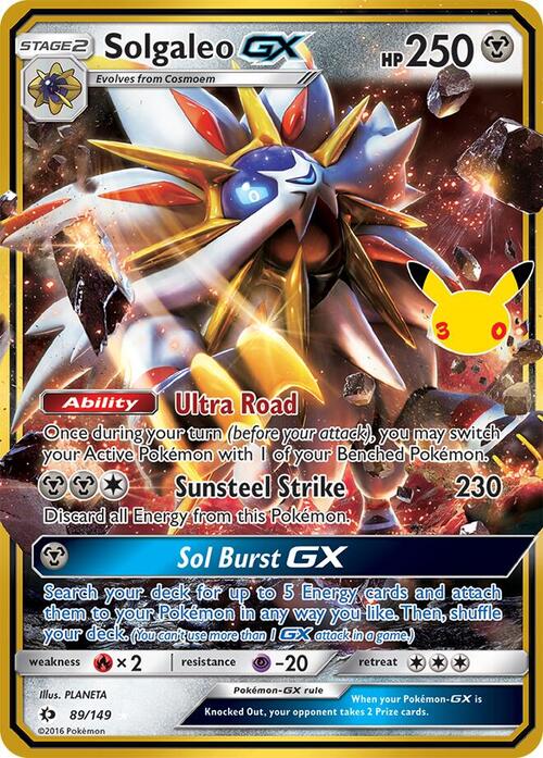 SolgaleoGX Card Front