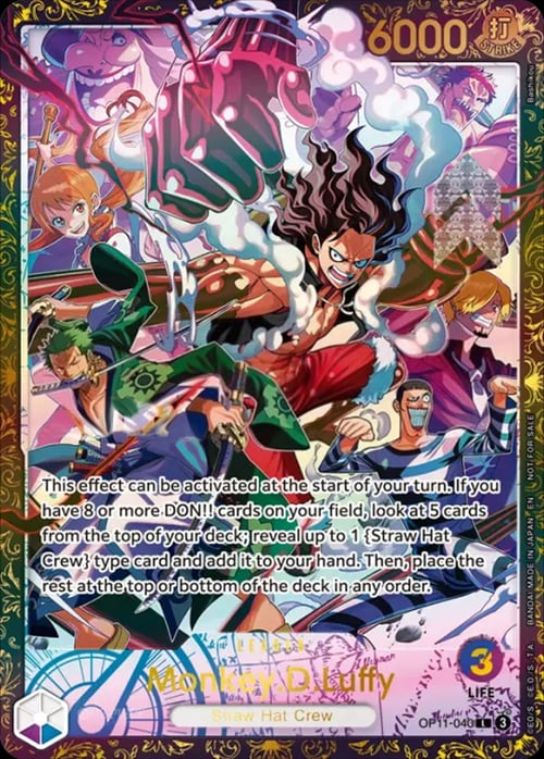 Monkey.D.Luffy Card Front