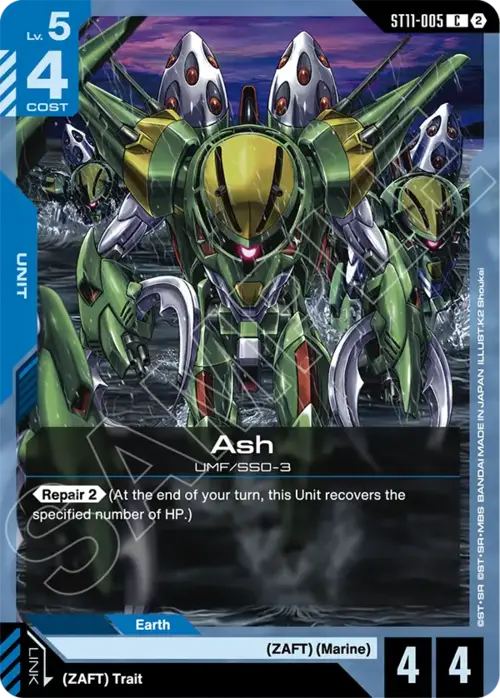 Ash Card Front