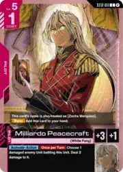Milliardo Peacecraft ST12-011
