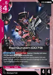 Red Gundam (0079) ST13-010