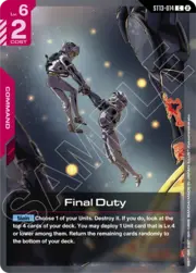 Final Duty ST13-014