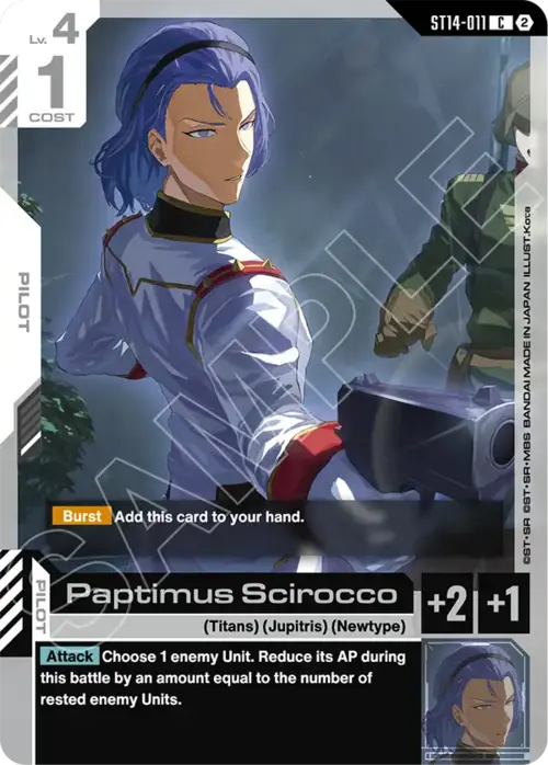 Paptimus Scirocco Frente