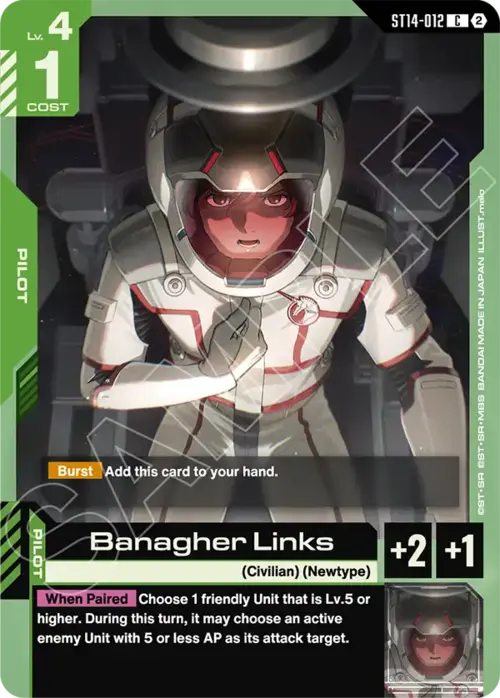 Banagher Links Card Front
