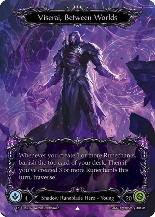 Viserai, Between Worlds Card Front