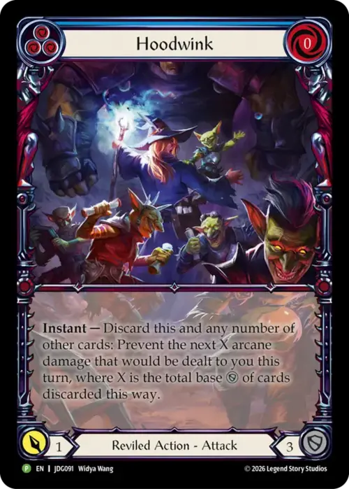 Hoodwink Card Front