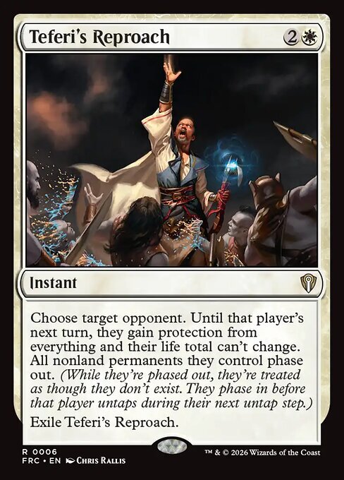 Teferi's Reproach Card Front
