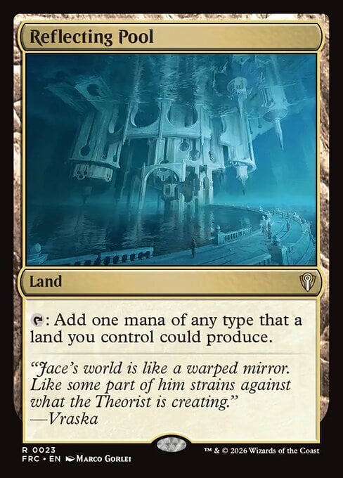 Pozza Riflettente Card Front