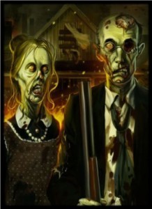 50 Zombie Gothic ShuffleTech Sleeves