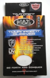 100 Tournament Sleeves (White)