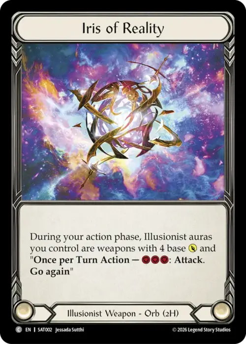 Iris of Reality Card Front