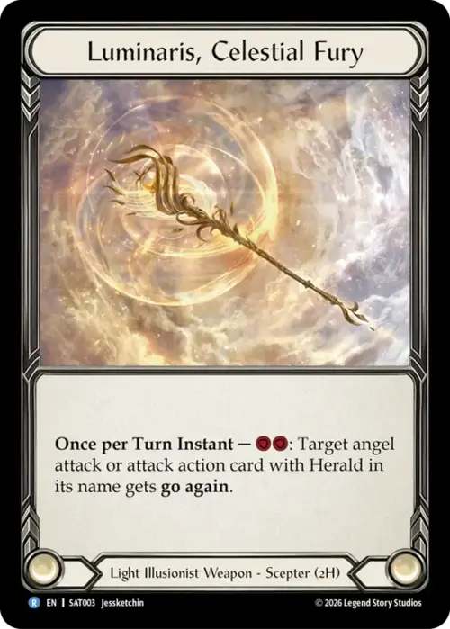 Luminaris, Celestial Fury Card Front