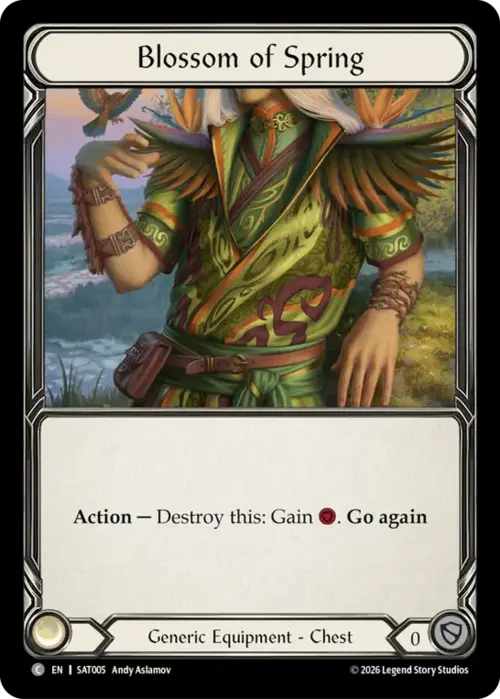 Blossom of Spring Card Front