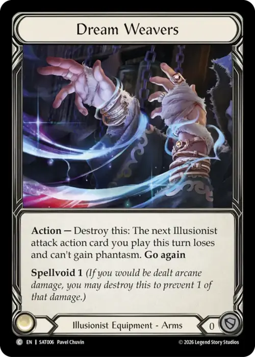 Dream Weavers Card Front
