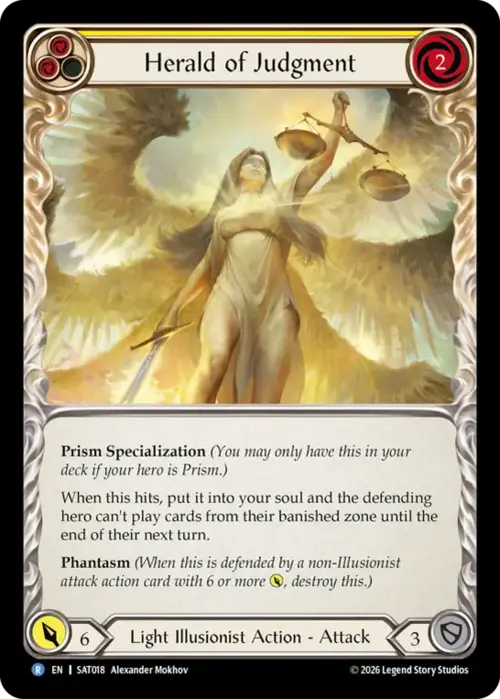 Herald of Judgment Card Front