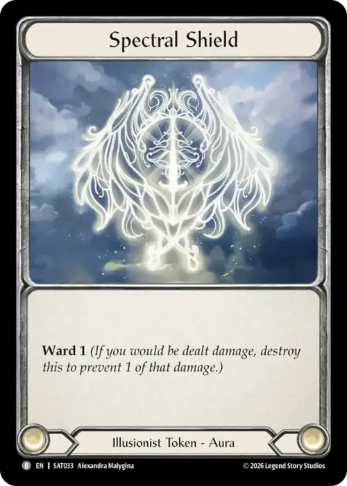 Spectral Shield Card Front