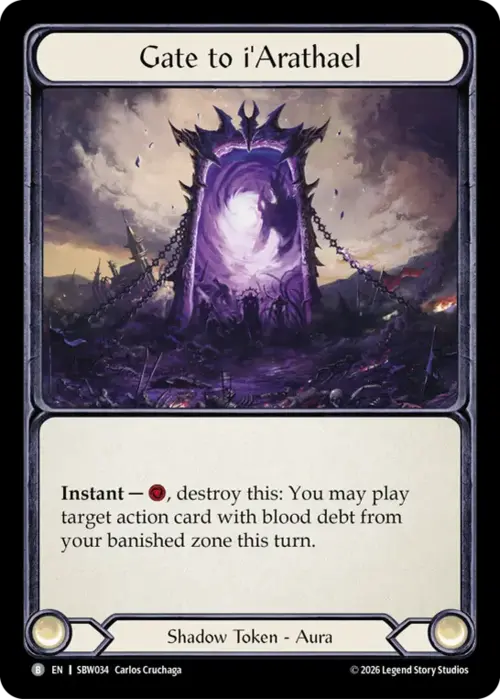 Gate to i'Arathael Card Front