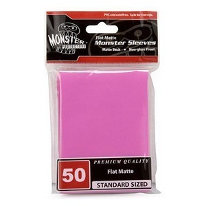 50 Monster Matte Sleeves (Pink)