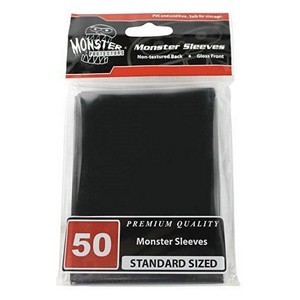 50 Monster Sleeves (Black)