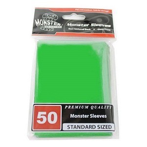 50 Monster Sleeves (Green)