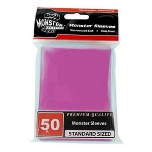 50 Monster Sleeves (Pink)