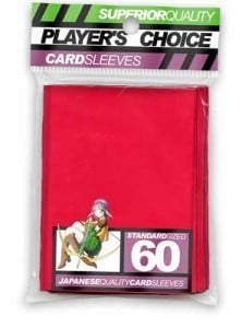 60 Player's Choice Sleeves (Red)