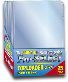 25 Pro-Select Toploaders