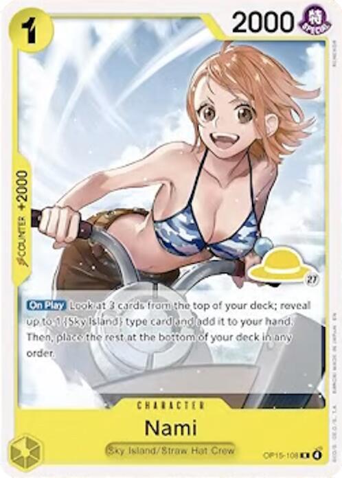 Nami Card Front