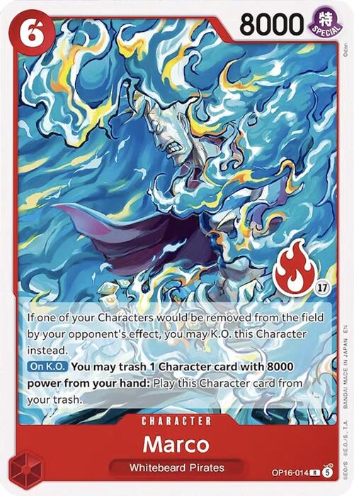 Marco Card Front