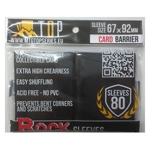 80 TOP Sleeves (Black)