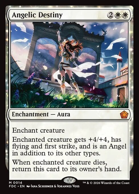 Angelic Destiny Card Front