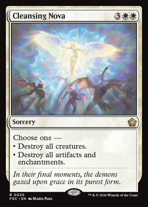 Cleansing Nova Card Front