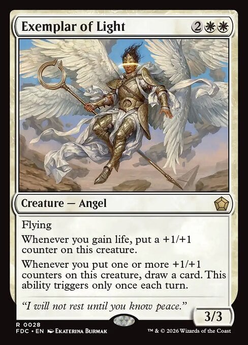 Esemplare della Luce Card Front