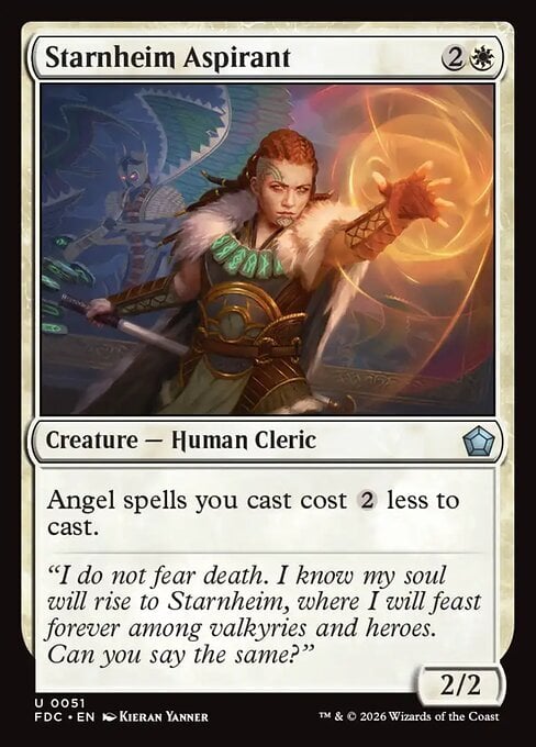 Aspirante a Starnheim Card Front