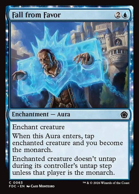 Fall from Favor Card Front
