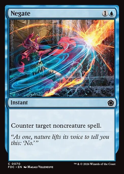 Negare Card Front