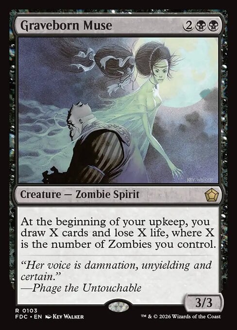 Graveborn Muse Card Front