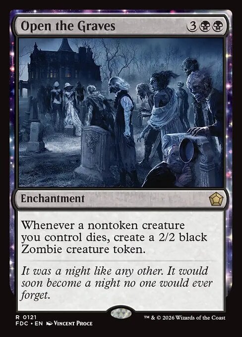 Open the Graves Card Front