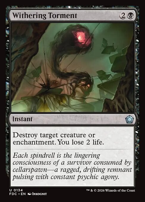 Withering Torment Card Front