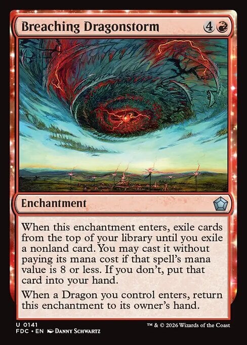 Breaching Dragonstorm Card Front