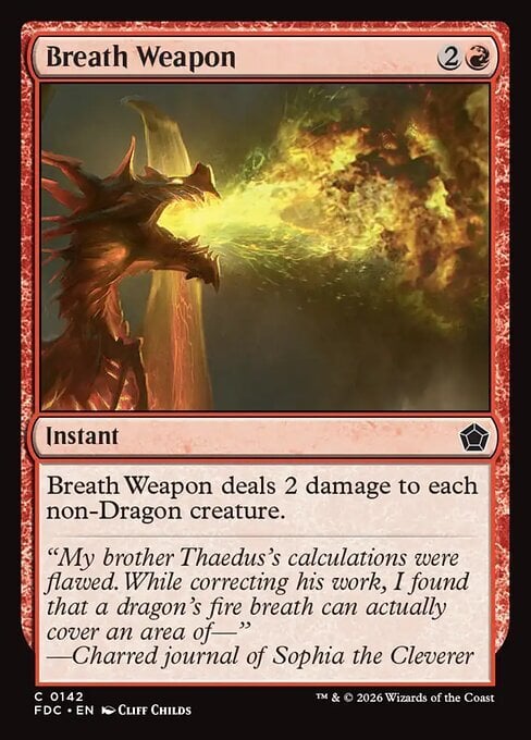 Breath Weapon Card Front