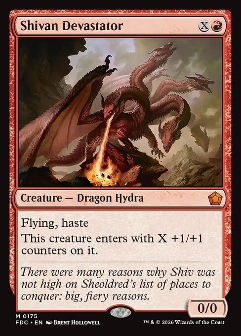Devastadora shivana Frente