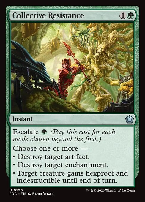Collective Resistance Card Front