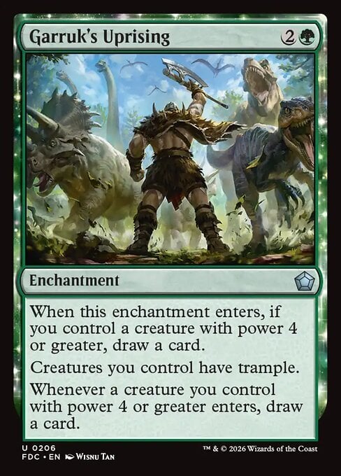 Alzamiento de Garruk Frente