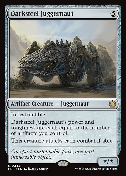 Juggernaut di Darksteel Card Front