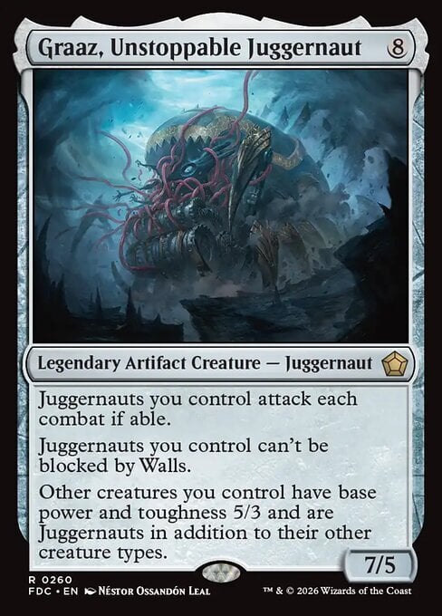 Graaz, Juggernaut Inarrestabile Card Front