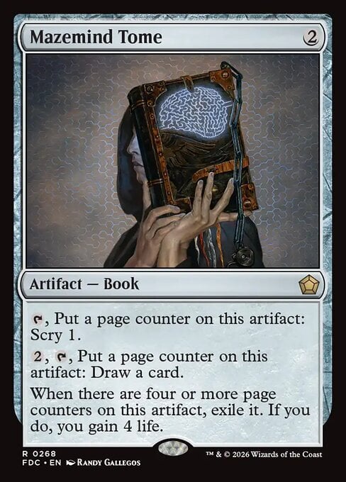 Mazemind Tome Card Front