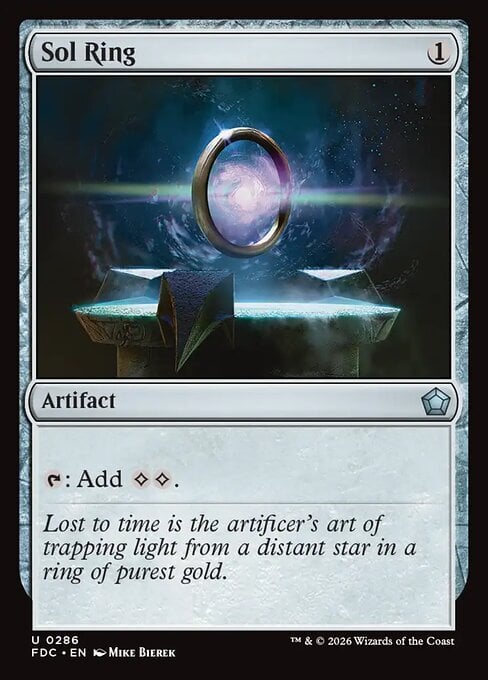 Sol Ring Card Front