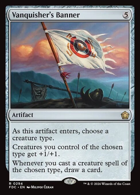 Vessillo del Trionfatore Card Front