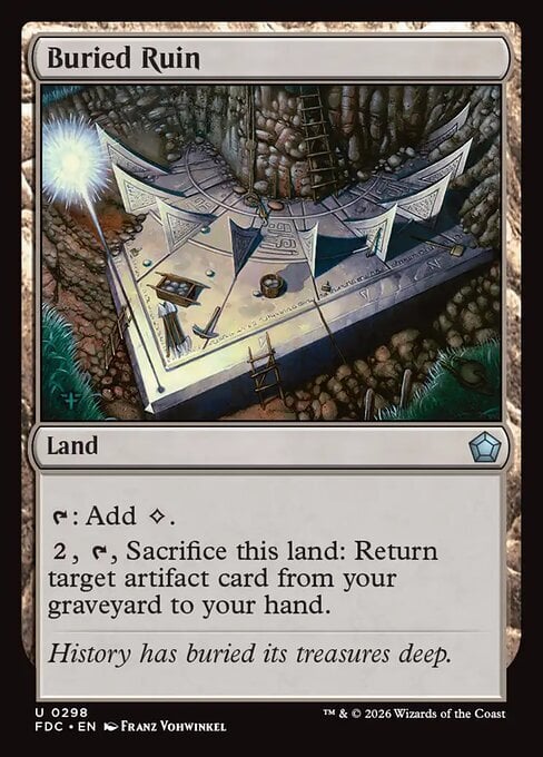 Buried Ruin Card Front
